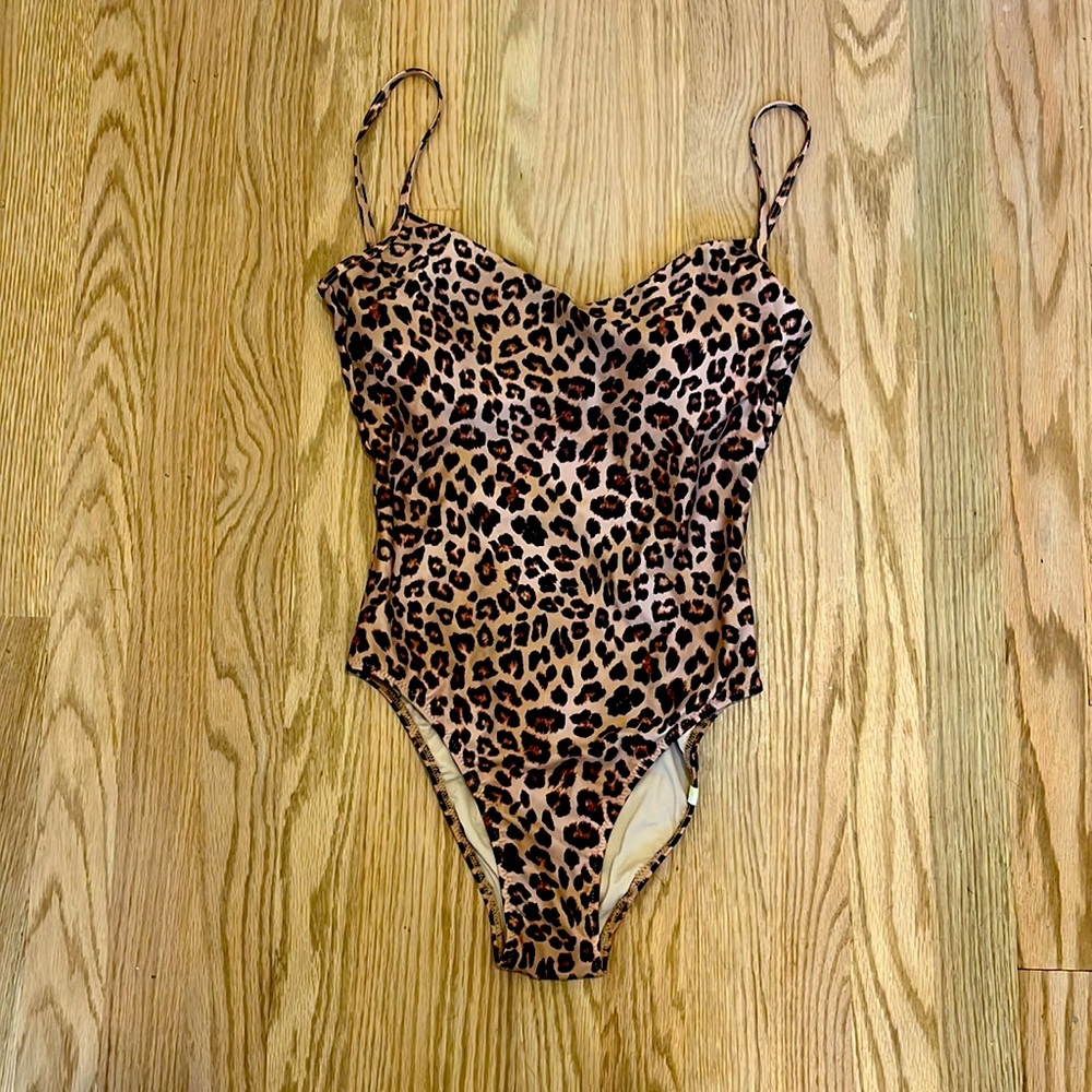Summersalt leopard print one piece